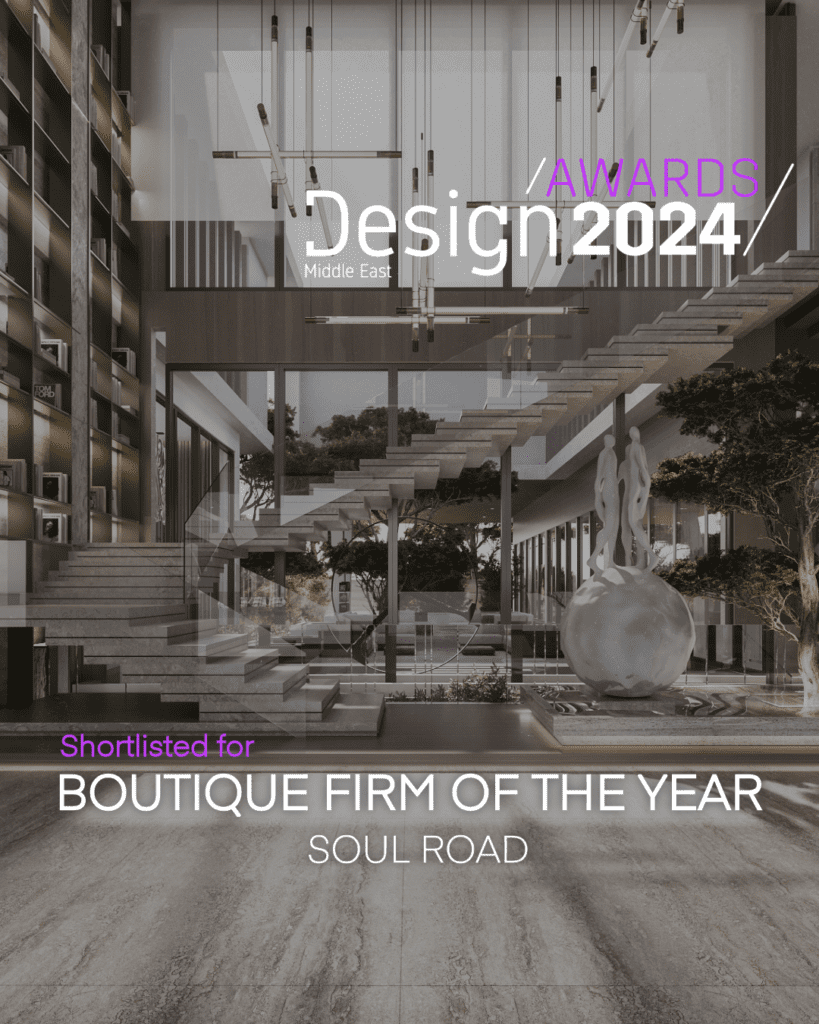 Boutique Firm of the Year - Design Middle East, Soul Road